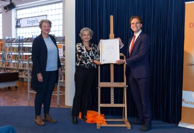 Certificaat dementievriendelijke bibliotheek